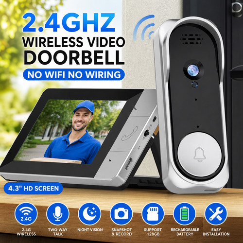 Wifi wire free smart video - wifi, wire-free