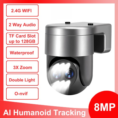 8mp wifi ptz - wifi, dual
