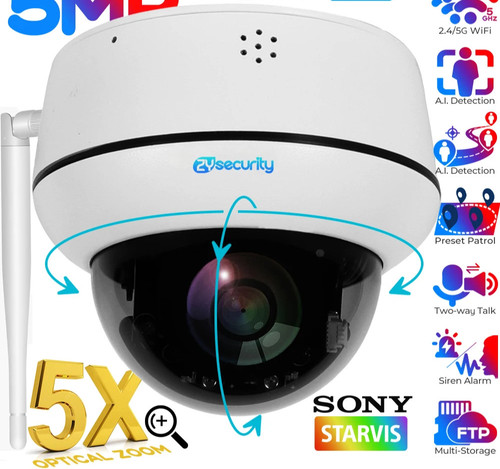 Telecamera ptz 5mp wifi - ptz,