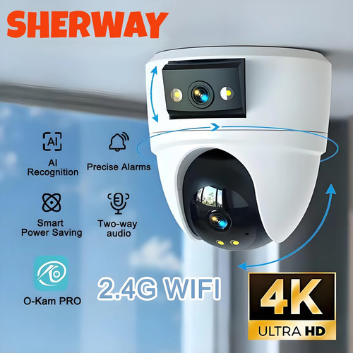 Telecamera wifi 8mp ptz - 8mp,