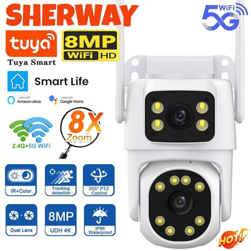 Telecamera wifi tuya - telecamera, dual