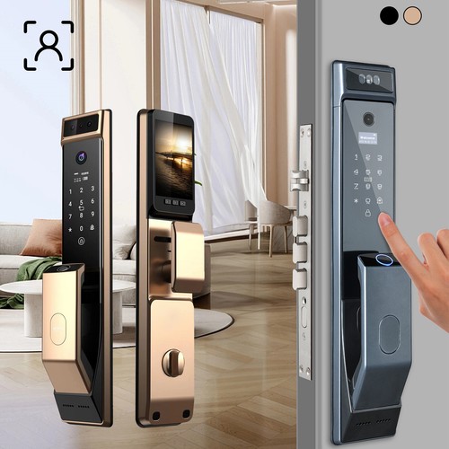 Face smart door lock - 3d,