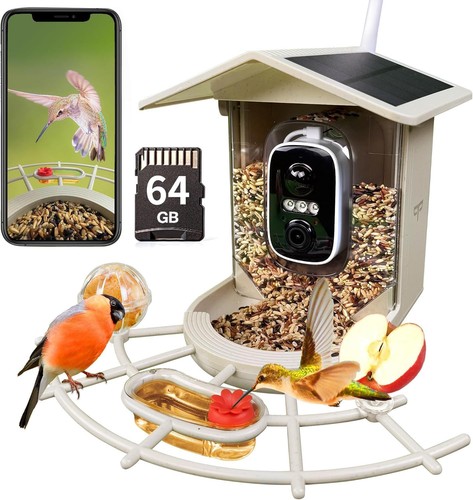 Telecamera smart bird feeder - telecamera,