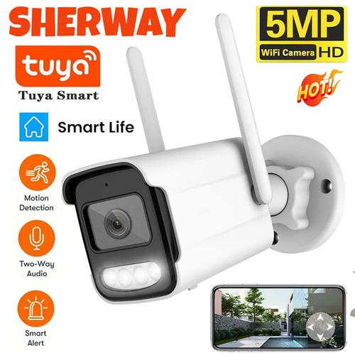 Telecamera tuya wifi 5mp ai - telecamera, ip