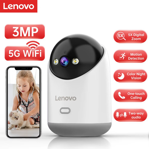Lenovo 3mp wifi camera - lenovo,