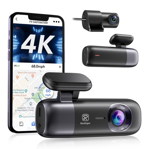Redtiger dash cam - f9, cam,wifi