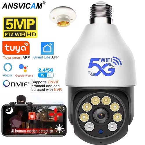 Telecamera lampadina 5mp - lampadina,